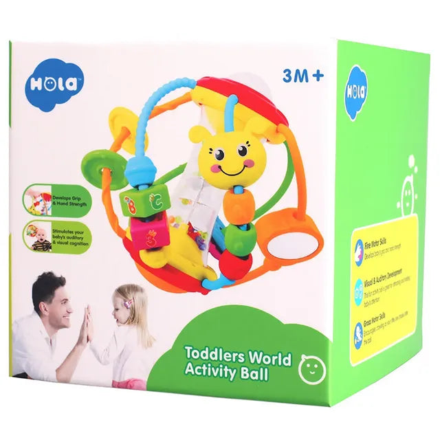 Hola Toddlers World Activity Ball