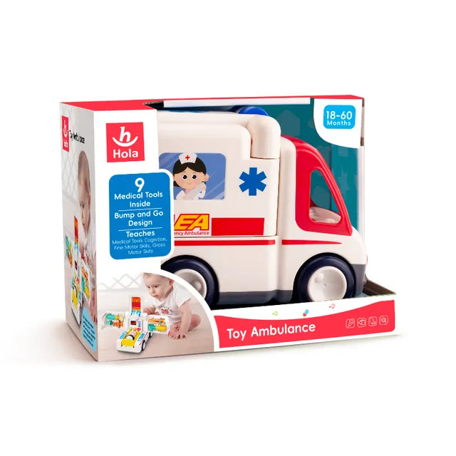 Hola Toy Ambulance (with lights/music/electric universal)