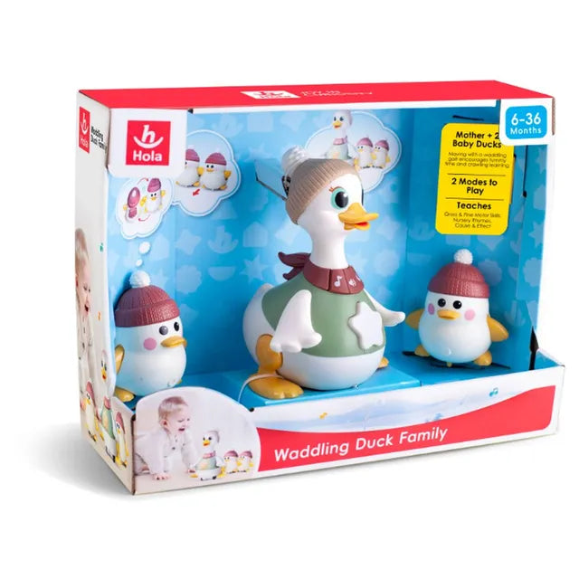 Hola Waddling Duck Family