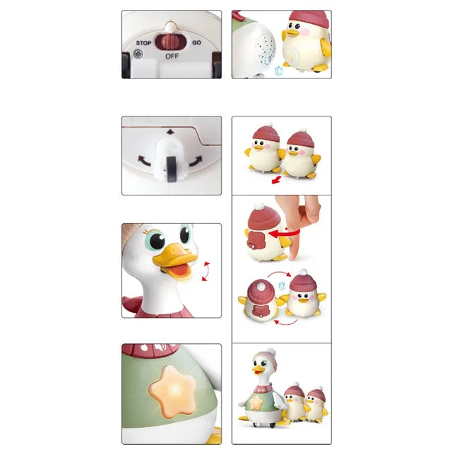 Hola Waddling Duck Family