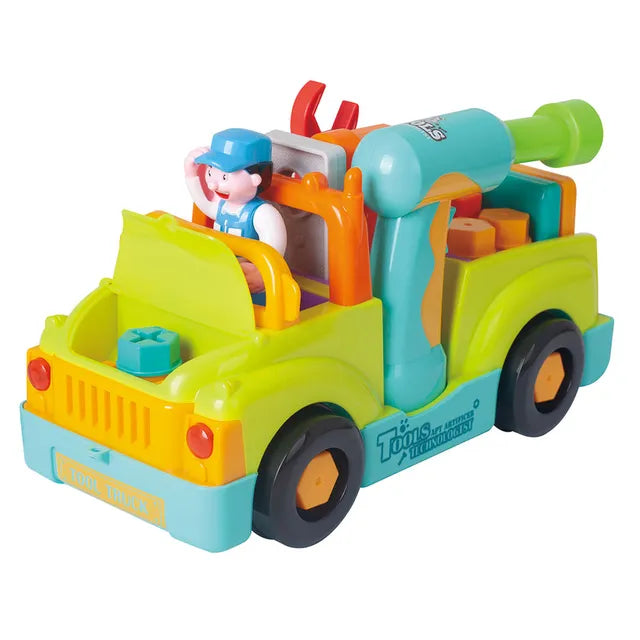 Hola Little Mechanic Tool Truck with Light/Music/Electric Universal