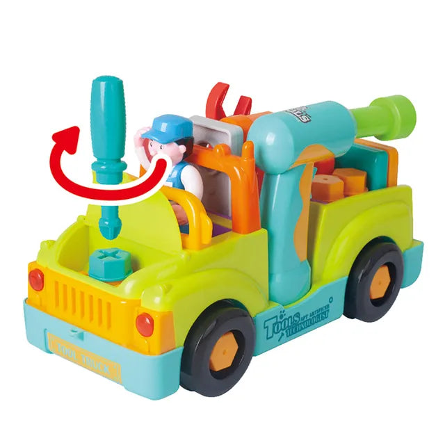 Hola Little Mechanic Tool Truck with Light/Music/Electric Universal
