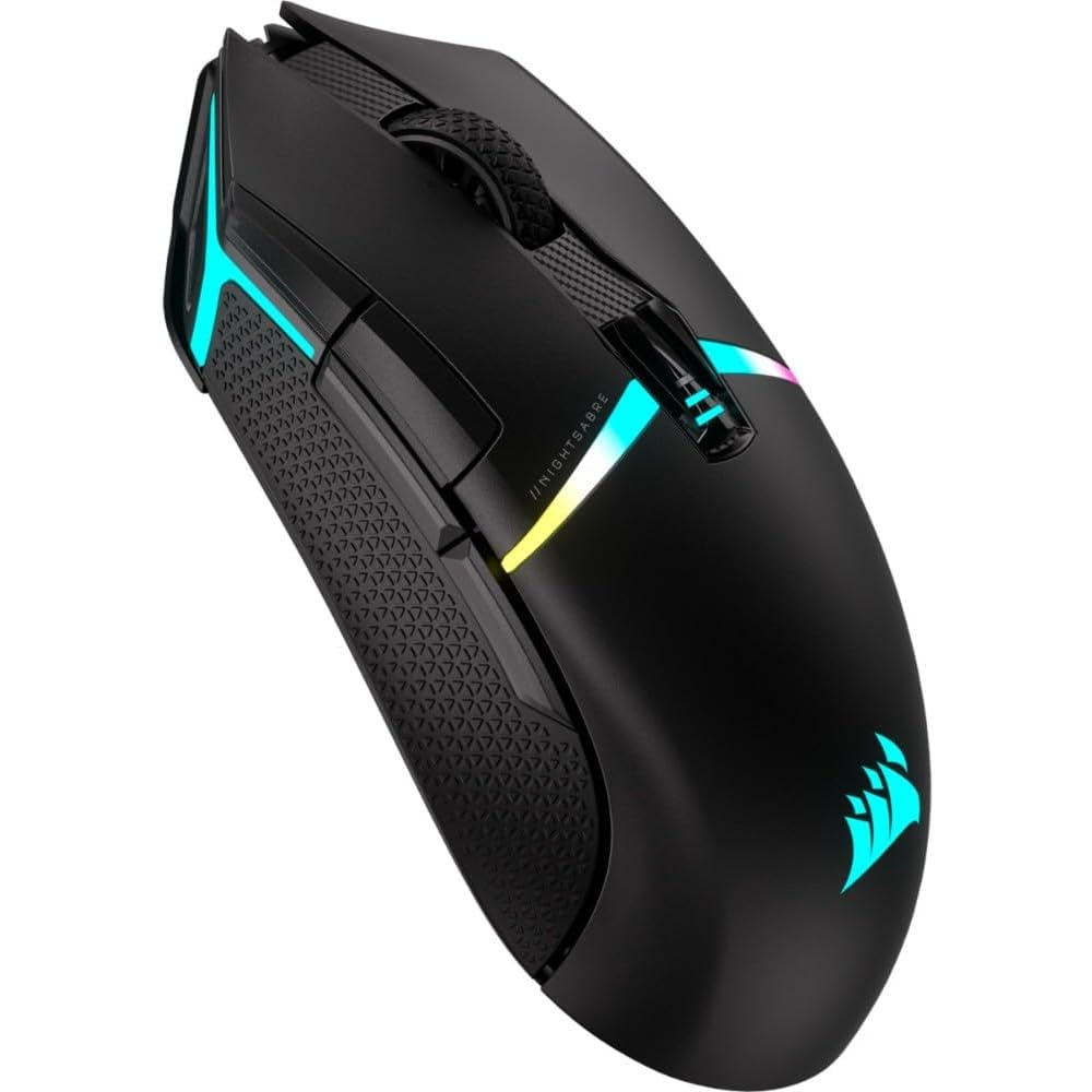 CORSAIR NIGHTSABRE RGB Wireless Gaming Mouse (AP) - Black