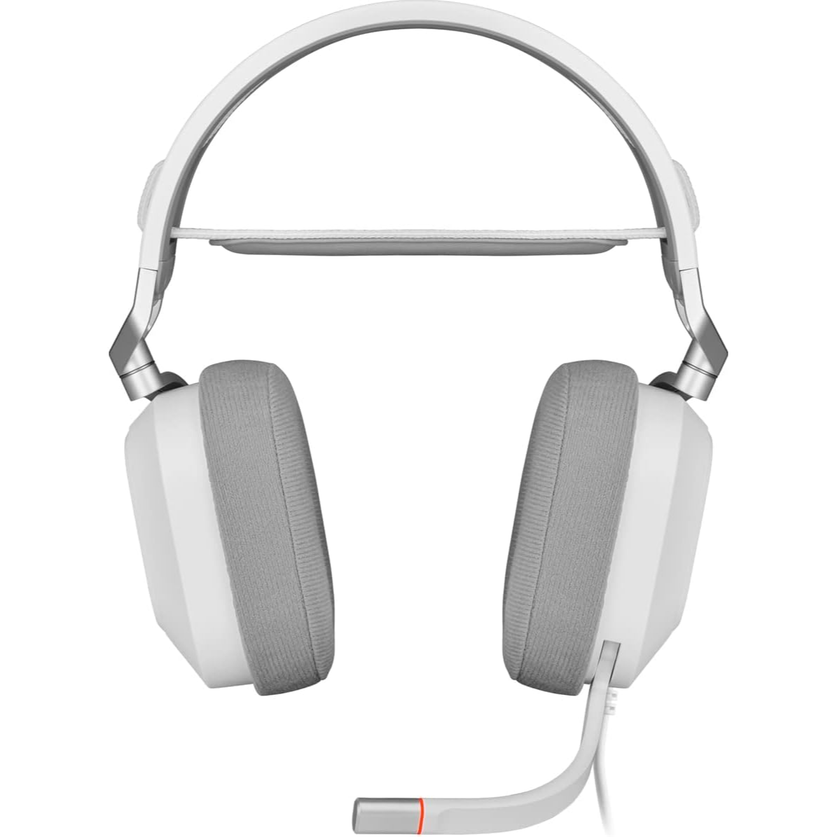 CORSAIR HS80 RGB Wired Gaming Headset - White