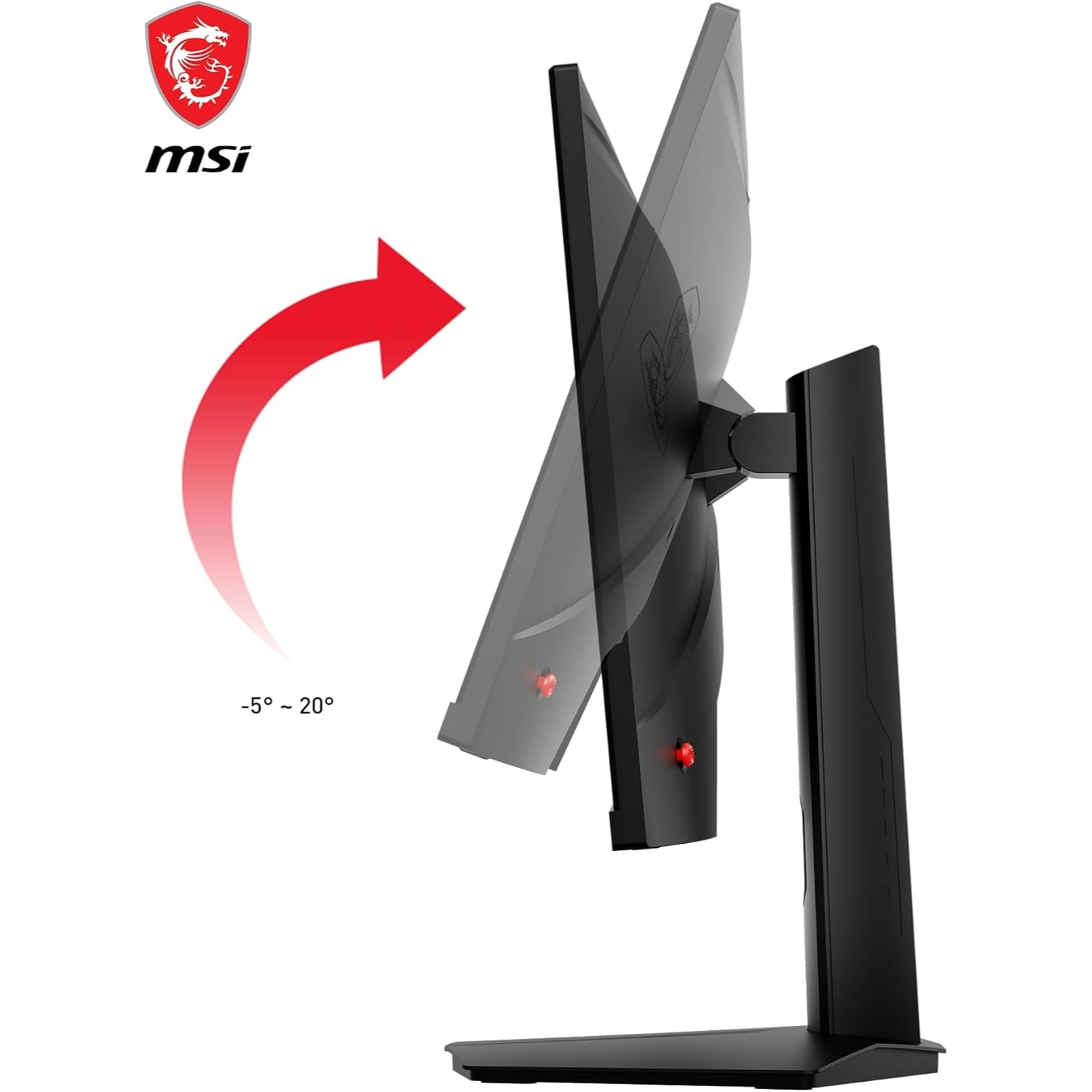 MSI G244F E2 24 Inch IPS FHD 180Hz 1ms Gaming Monitor - Black