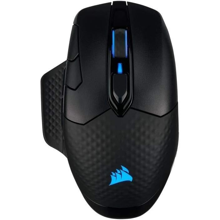CORSAIR ICUE DARK CORE PRO RGB Wireless Gaming Mouse - Black