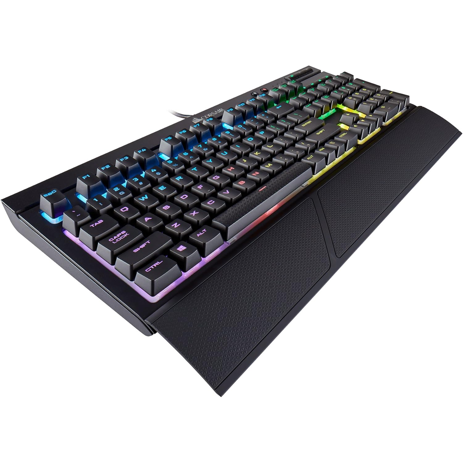CORSAIR ICUE K68 RGB Wired Mechanical Keyboard - Black
