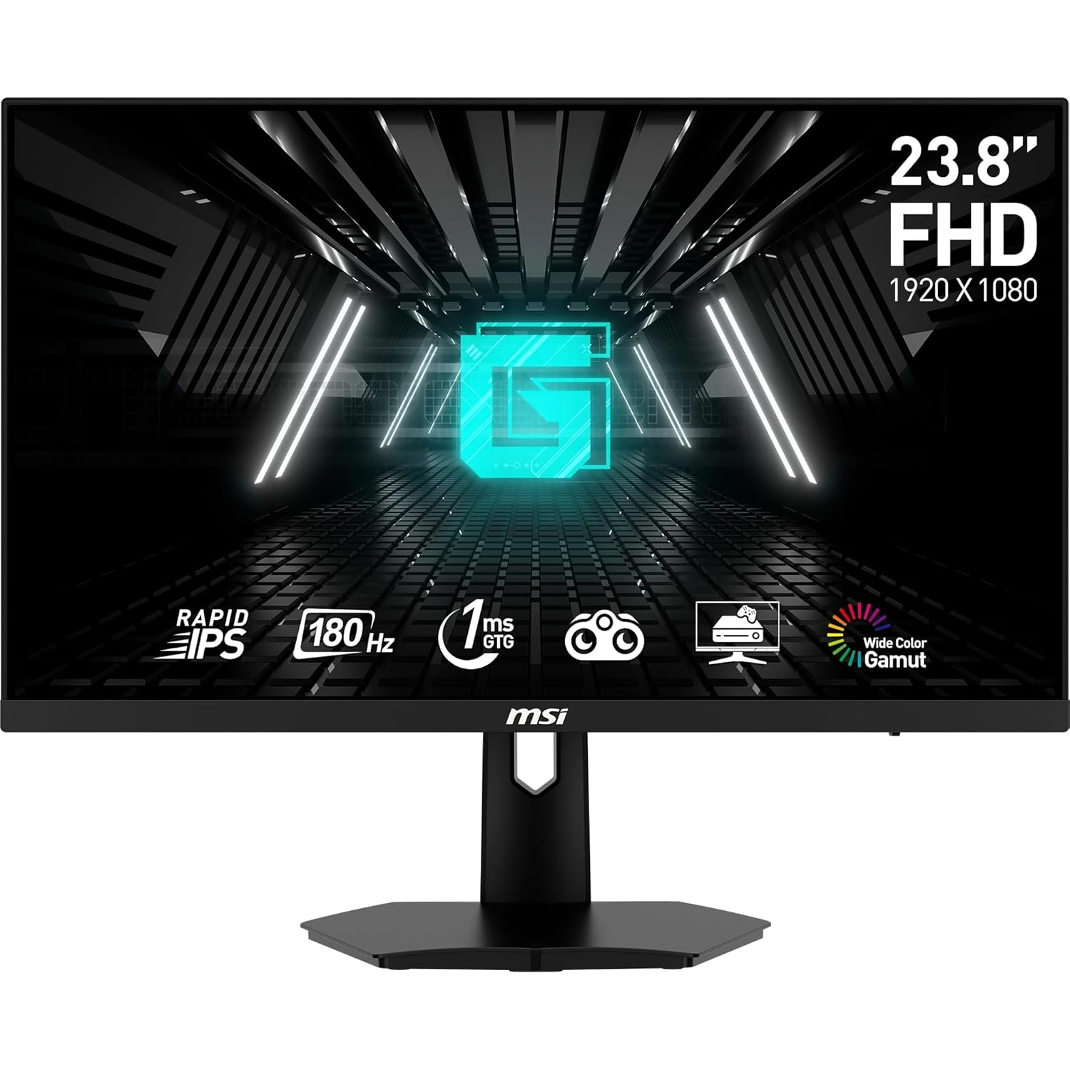 MSI G244F E2 24 Inch IPS FHD 180Hz 1ms Gaming Monitor - Black