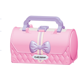 Fancy handbag w/ bling makeup