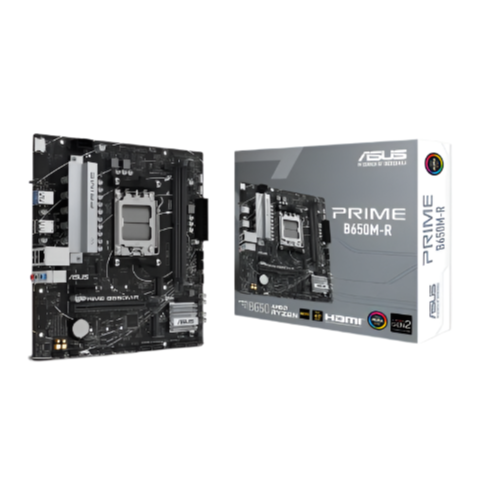 ASUS PRIME B650M-R AMD DDR5 Motherboard - Black