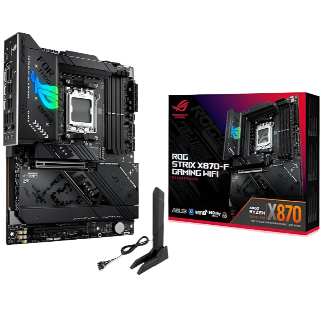 ASUS ROG STRIX X870-F GAMING WIFI DDR5 Motherboard - Black