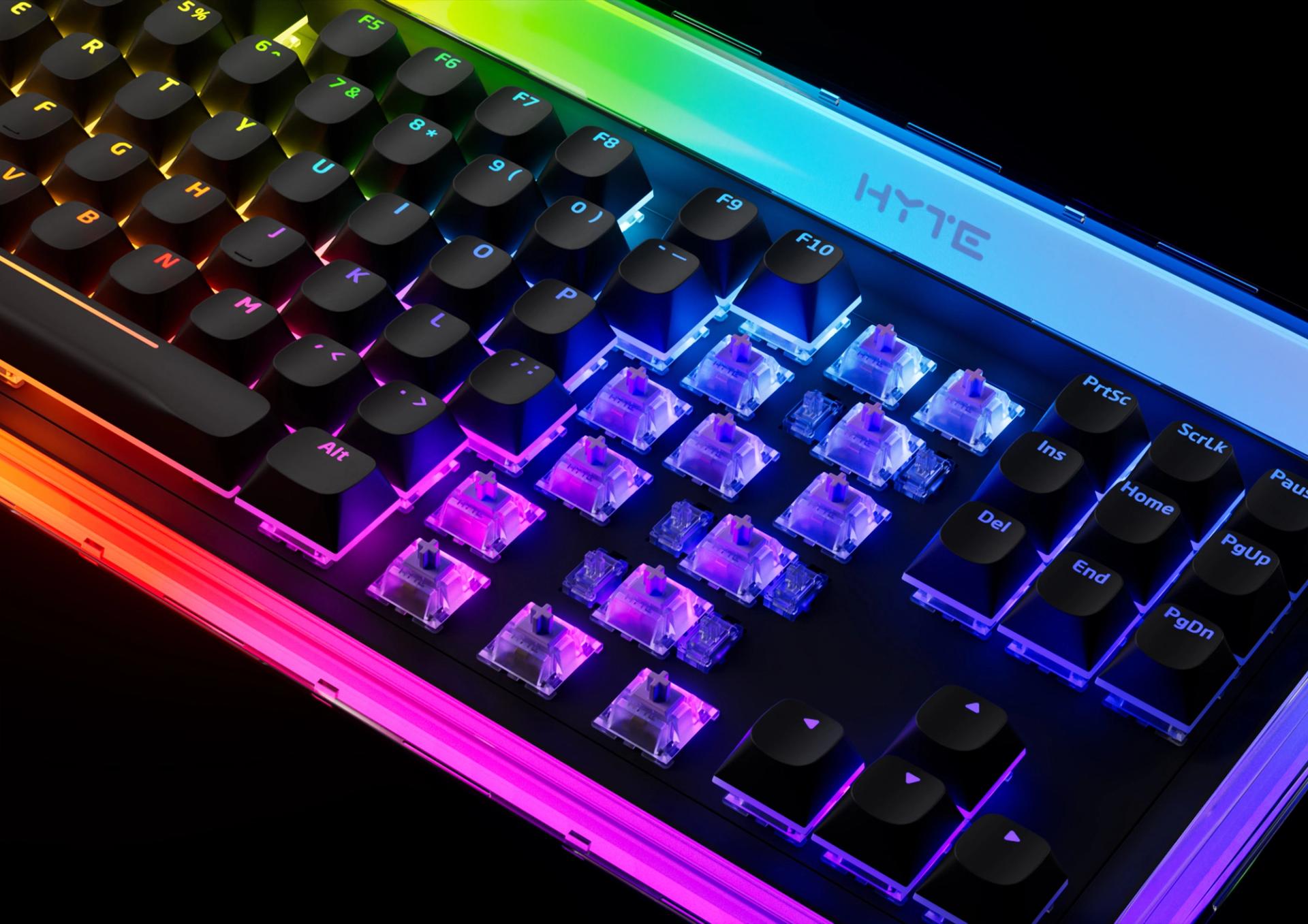 HYTE KEEB TKL Mechanical RGB keyboard With ANSI-US layout - Black