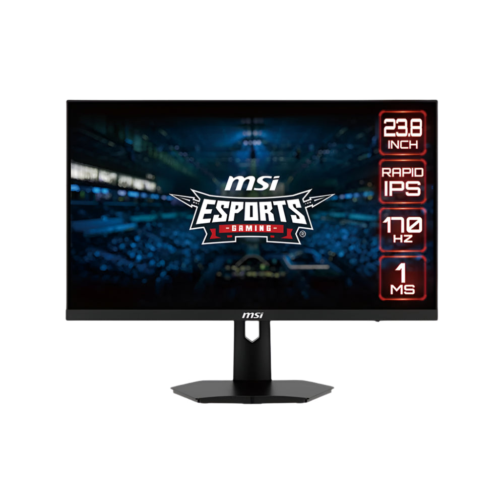 MSI G244F 24 Inch IPS 170Hz 1ms Gaming Monitor - Black