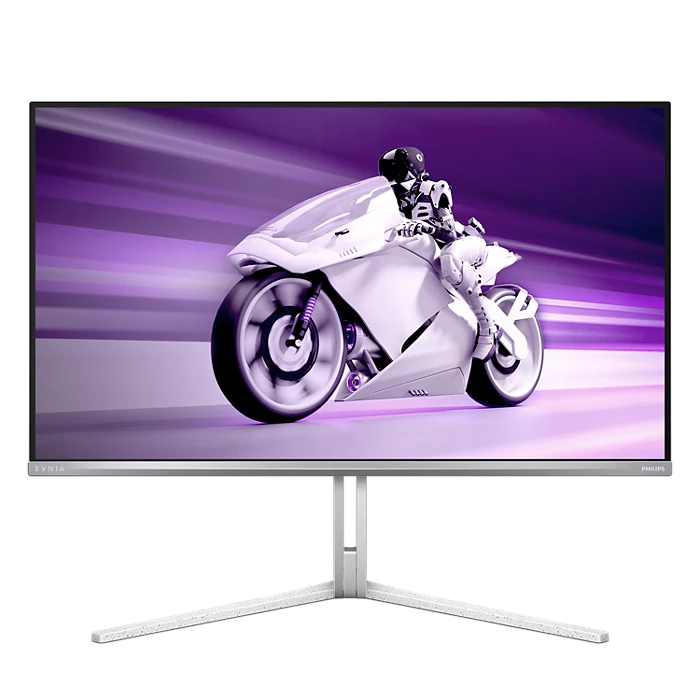 PHILIPS 32 Inch UHD 240Hz 4K HDMI 2.1 x 2 QD OLED Gaming Monitor - White