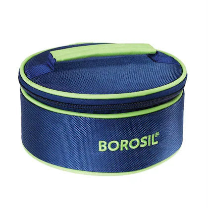 Lunch Box with Blue Carry Bag