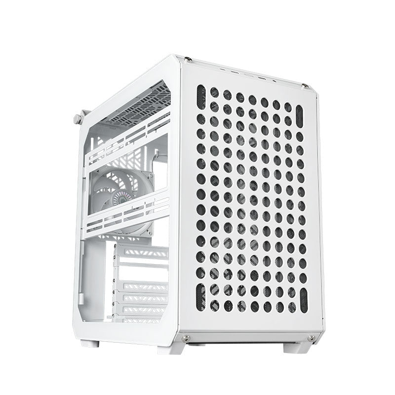 COOLER MASTER Qube 500 Flatpack EATX Case - White