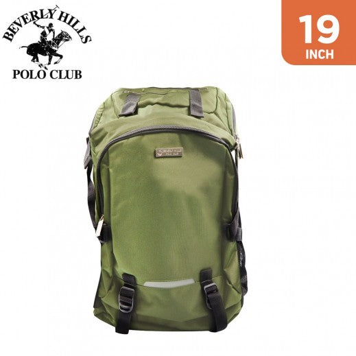 Polo Club Leader Soft Waterproof Backpack 19" Green