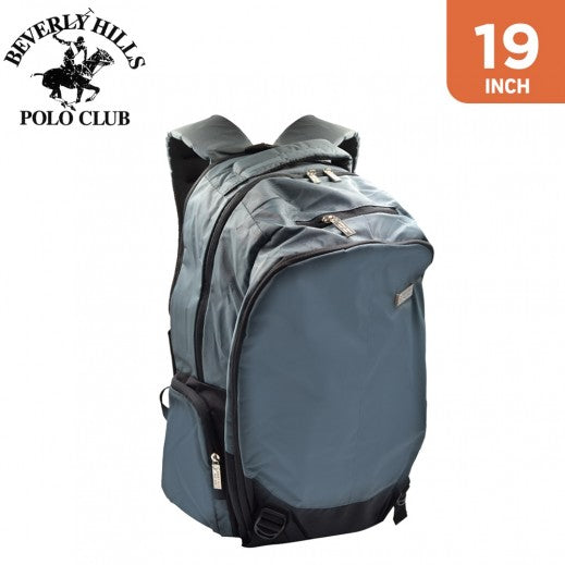 Polo Club Blooming Soft Waterproof Backpack 19" Grey