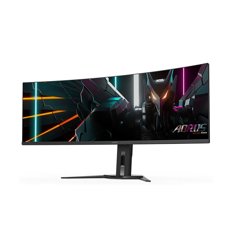 GIGABYTE AORUS CO49DQ 49 Inch 144Hz QD-OLED DUAL QHD HDMI 2.1 0.03ms Edge Gaming Monitor - Black
