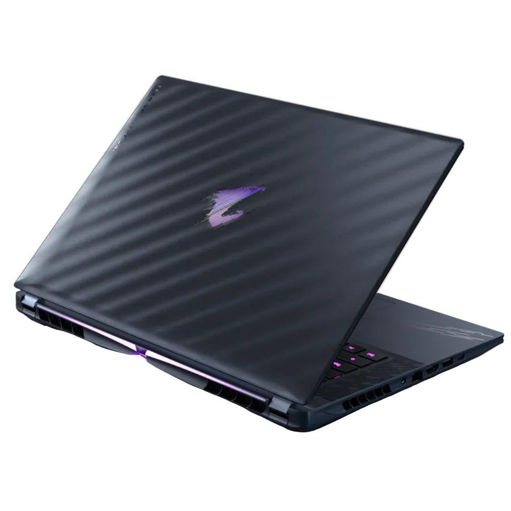 لابتوب الألعاب GIGABYTE AORUS Master 16 AM6H | معالج Ryzen 9 7945HX | بطاقة رسومات RTX 5080 | سعة 32 جيجابايت | قرص SSD سعة 1 تيرابايت | شاشة 16 بوصة QHD | نظام تشغيل Windows 11 Pro