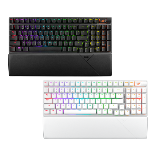 ASUS ROG STRIX SCOPE II RGB Wireless Mechanical Gaming Keyboard Arabic - Black