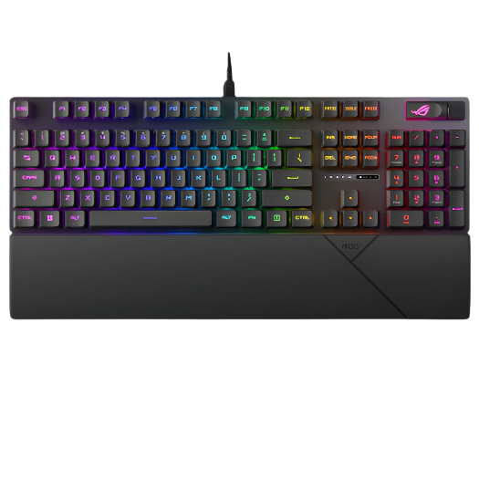 ASUS ROG STRIX SCOPE II RX Optical Mechanical Gaming Keyboard Arabic - Black