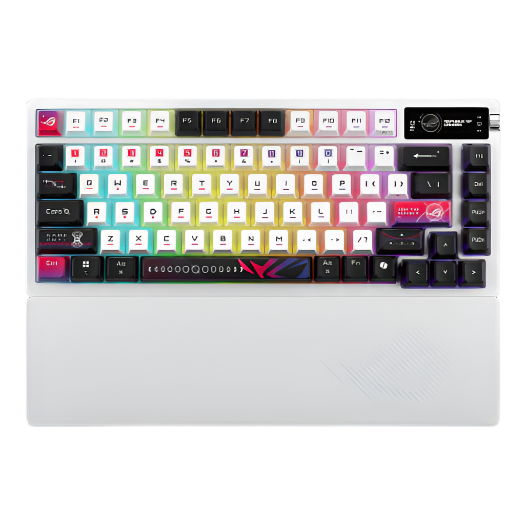 ASUS ROG AZOTH X Gaming Keyboard - White