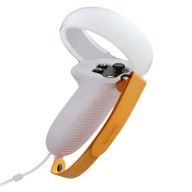 Syntech VR Touch Controller Grips Cover Compatible with Meta/Oculus Quest - White