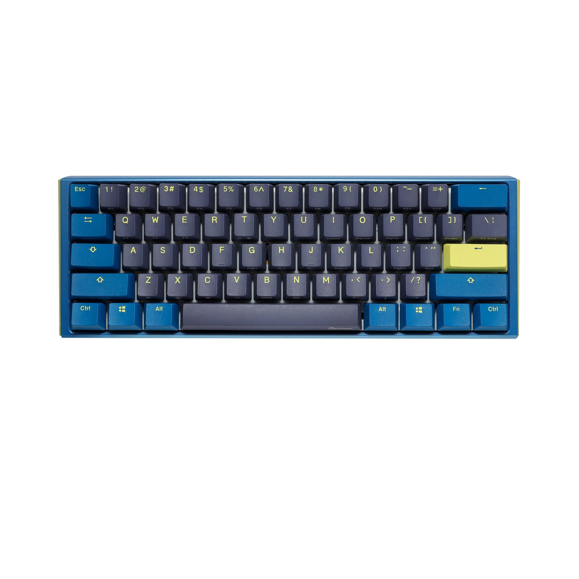 DUCKY ONE 3 YELLOW TKL HOT SWAP Wired RGB Mechanical Gaming Keyboard Cherry MX Red Switches