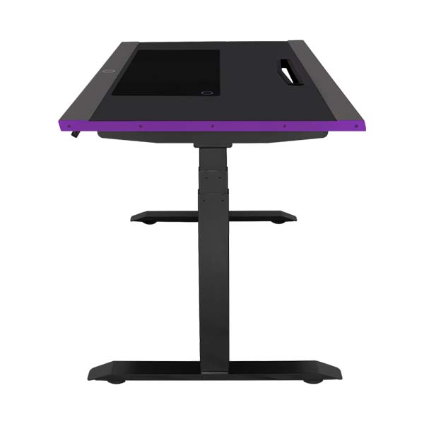 Cooler Master GD160 ARGB Gaming Desk - Black/Purple