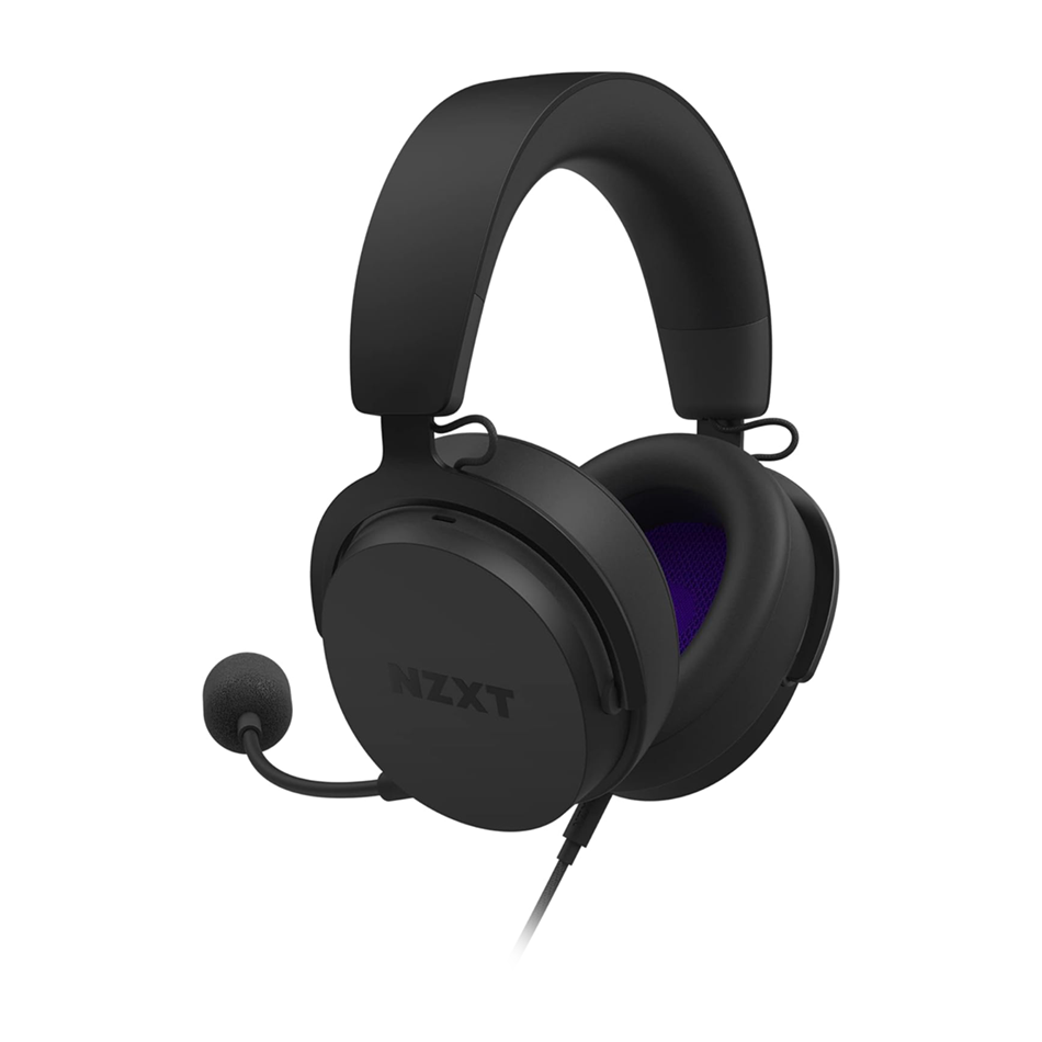 NZXT Wired Closed Back 40mm V2 Headset - Black
