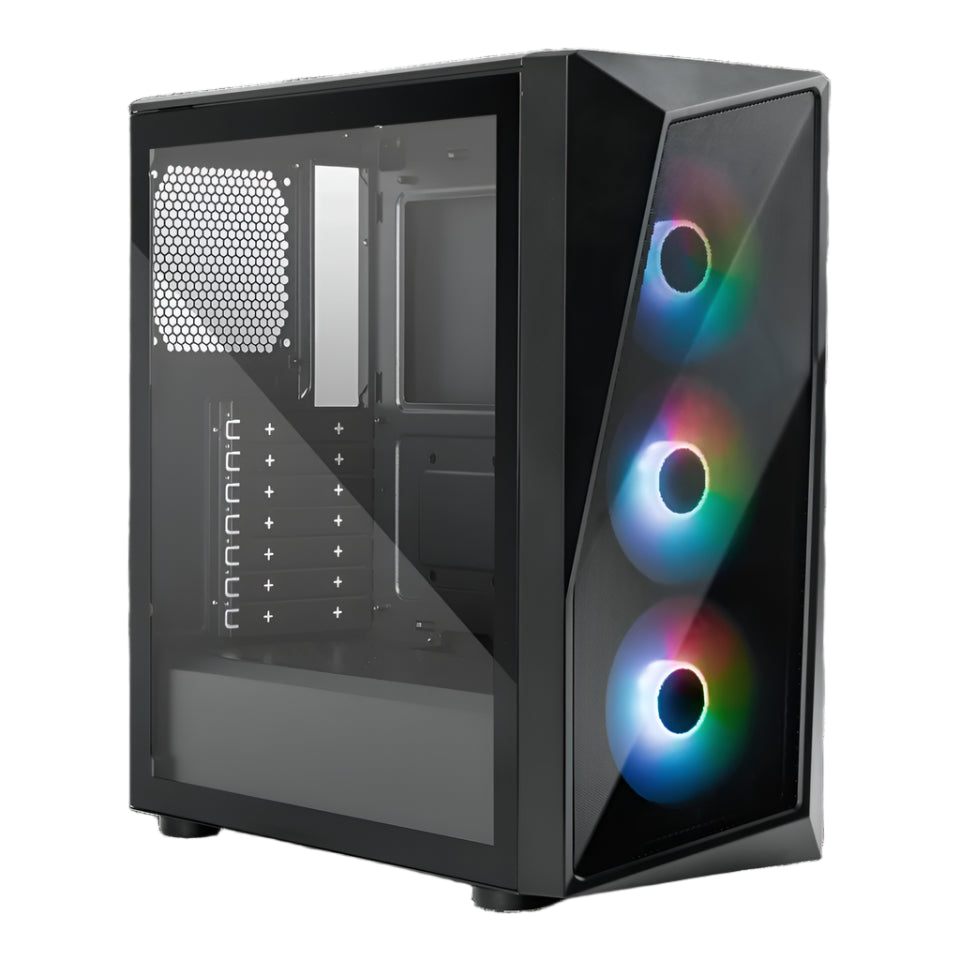 COOLER MASTER CMP 520 ARGB Mid Tower Case - Black