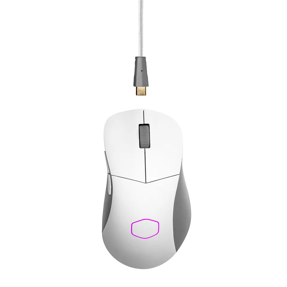 COOLER MASTER MM731 HYBRID RGB Wired Gaming Mouse - White