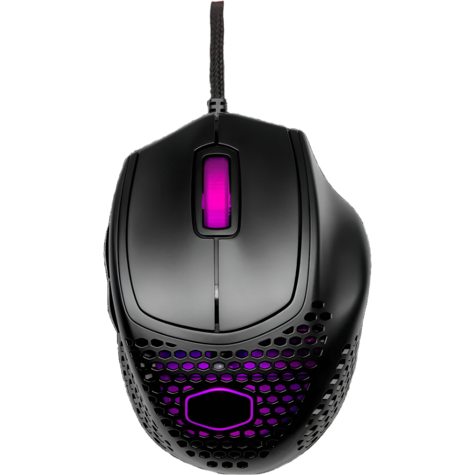 ماوس الألعاب السلكي COOLER MASTER MM720 RGB - أسود لامع