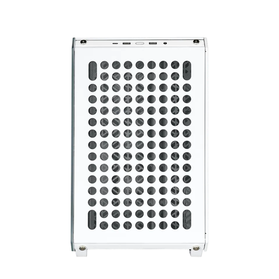 COOLER MASTER Qube 500 Flatpack EATX Case - White
