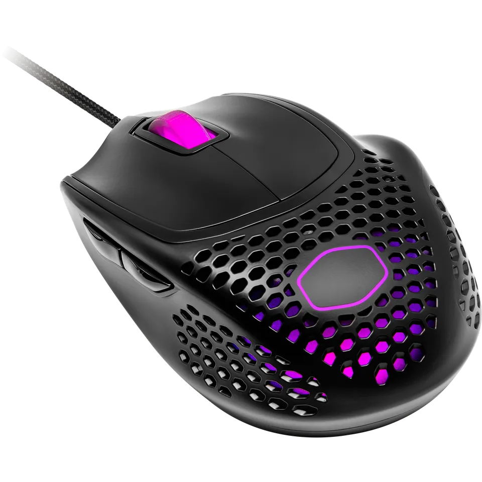 ماوس الألعاب السلكي COOLER MASTER MM720 RGB - أسود لامع