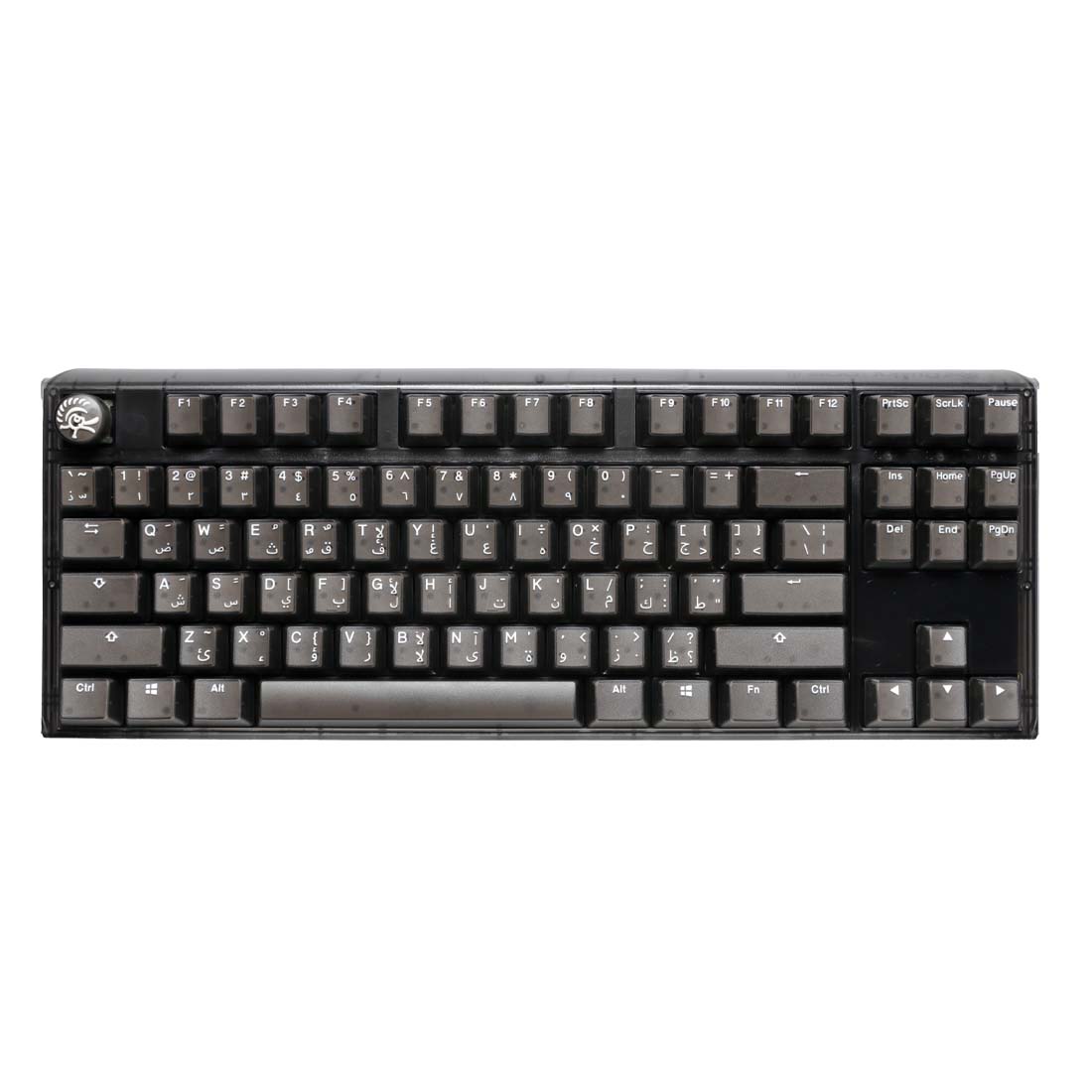 DUCKY ONE 3 SF HOT SWAP Blue Switch Cherry RGB Wired Mechanical Gaming Keyboard Arabic - Aura Black