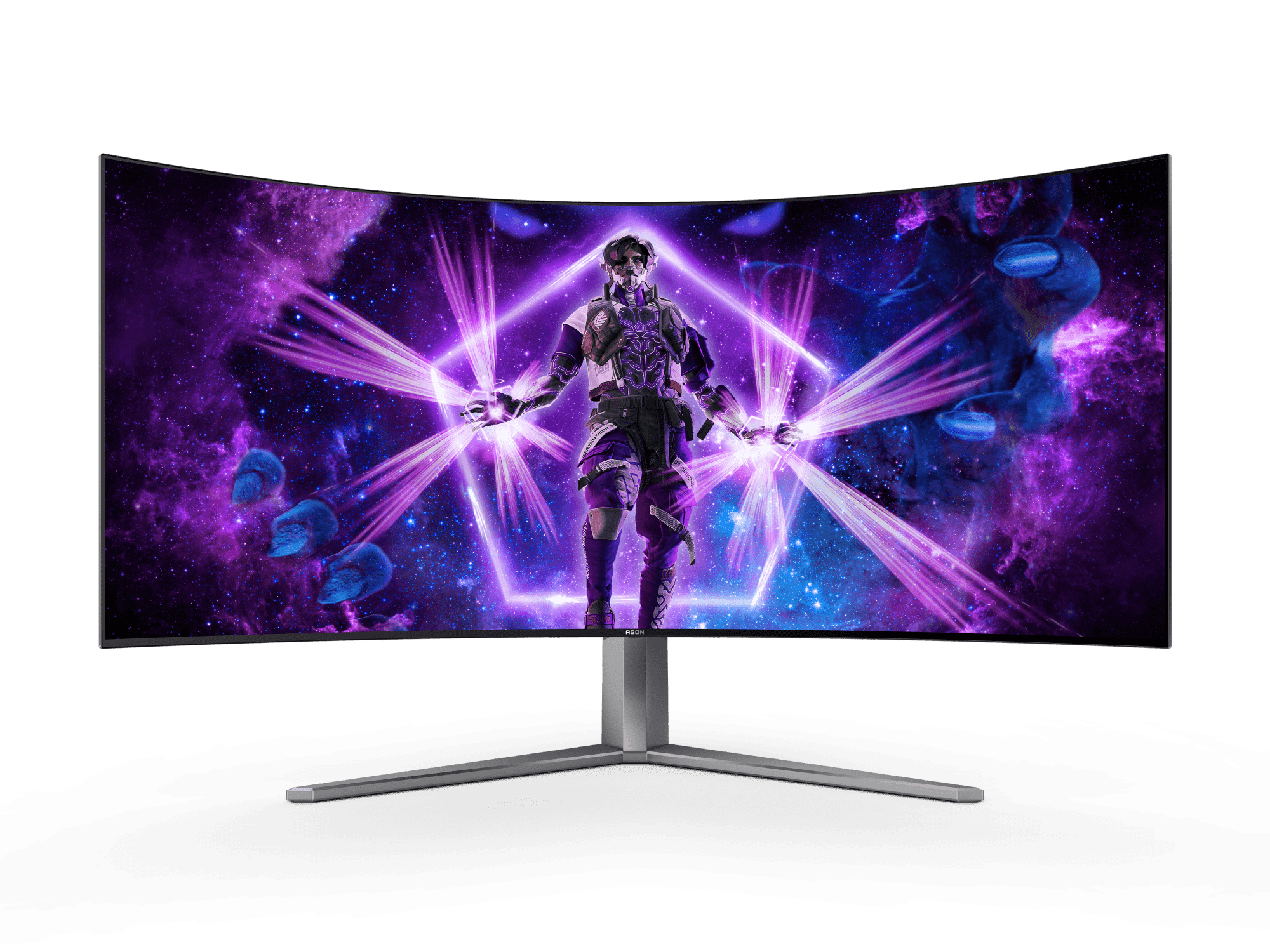 AOC AGON PRO AG456UCZD 45 Inch 240Hz WQHD HDMI 2.0 0.03m OLED Curved Gaming Monitor - Black