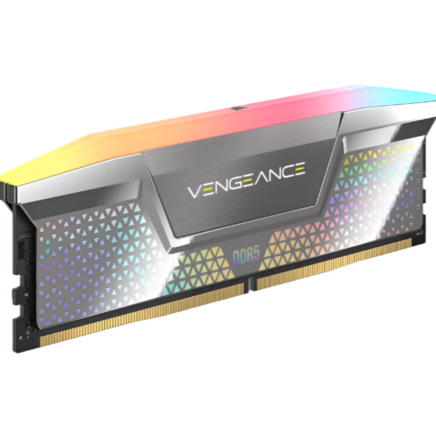 CORSAIR VENGEANCE RGB 48GB (2x24GB) DDR5 CUDIMM 8400MT/s CL40 Memory Kit - Black