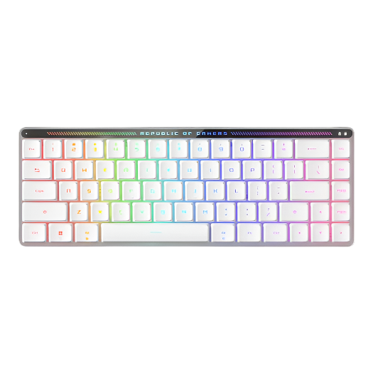 ASUS ROG FALCHION RX LP 65% Wireless Optical Mechanical Gaming Keyboard Arabic - White